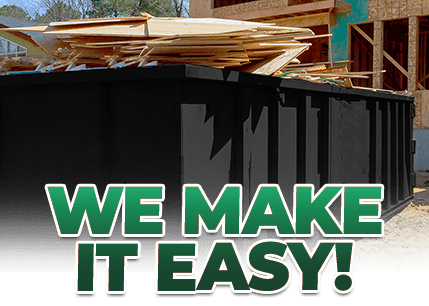 Easy Dumpster Rentals in Rocklin, California